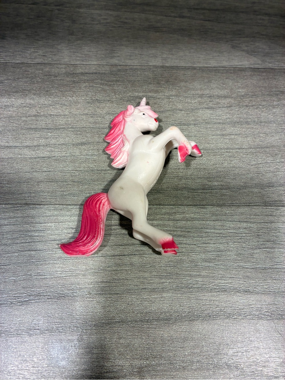 Unicorn Mythical Horse Horn Fantasy Figure Toy Fun Express Figure White Pink